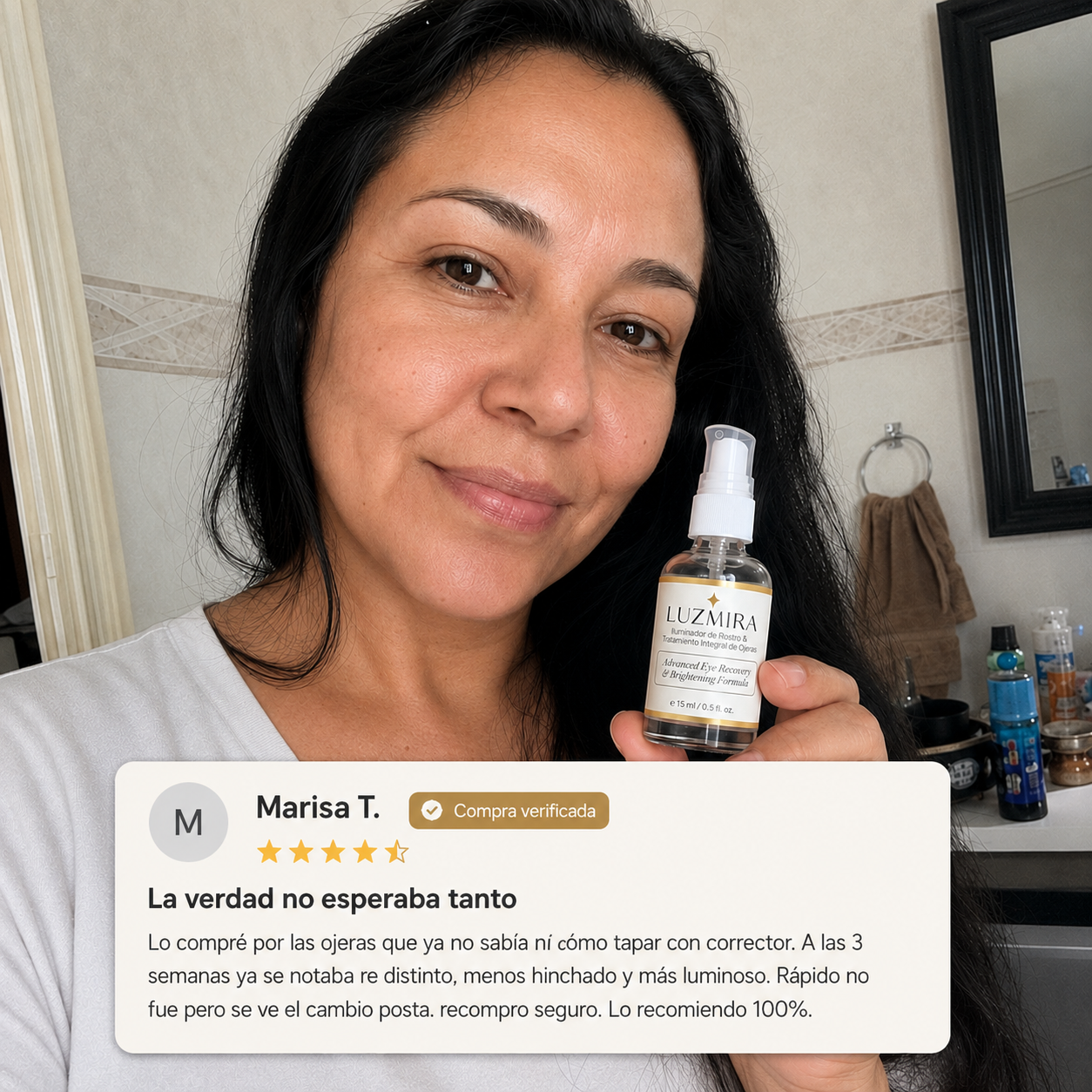 LUZMIRA™ – Iluminador de Rostro y Tratamiento Integral de Ojeras