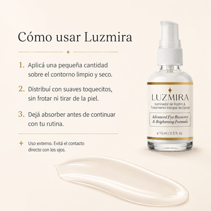 LUZMIRA™ – Iluminador de Rostro y Tratamiento Integral de Ojeras